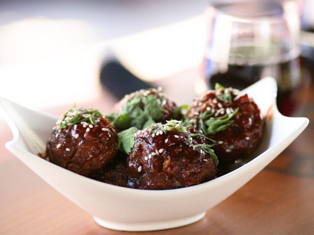 Korean Gochujang BBQ Meatballs